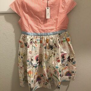 Bijou Sauvage girls designer dress NWT size 14